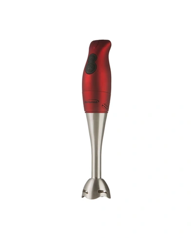 Shop Brentwood Appliances 2-speed 200w Hand Blender In Red