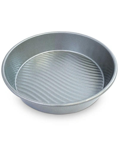 Shop Usa Pan Patriot Bakeware 9" Round Cake Pan In Silver