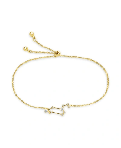 Shop Sterling Forever Women's Leo Constellation Bracelet In K Gold Plated
