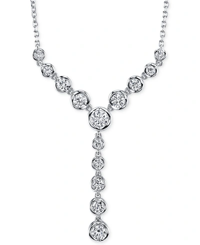 Shop Sirena Diamond Lariat Necklace (1 Ct. T.w) In 14k Gold Or White Gold