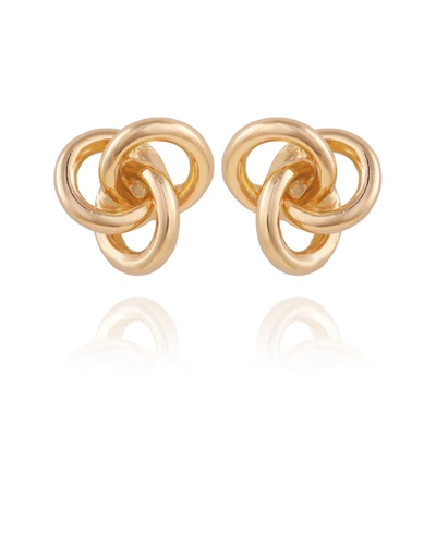 Shop T Tahari Women's Love Knot Earring In Gold