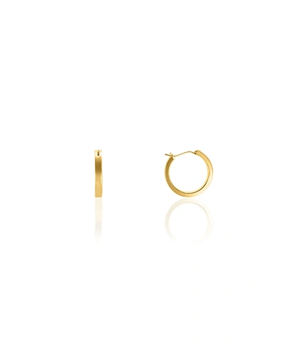 Shop Oma The Label Jordan Small Hoops In Gold Tone