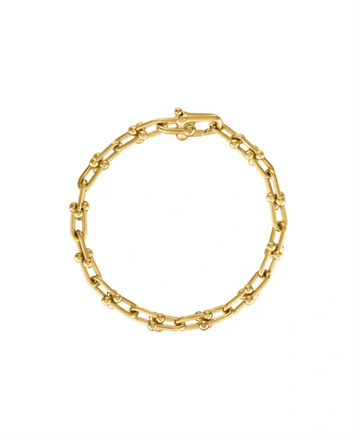 Shop Oma The Label Kenile Bracelet In Gold Tone