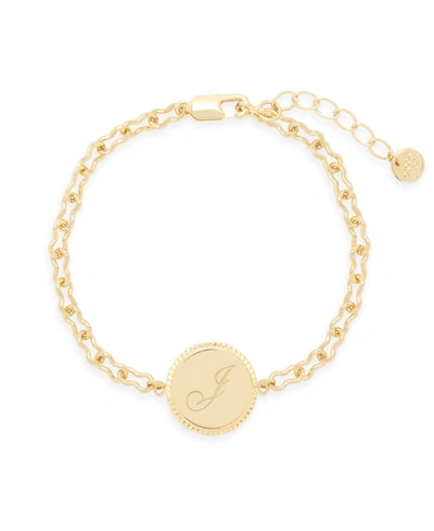 Shop Brook & York Women's Mila Initial Bracelet In Gold - J