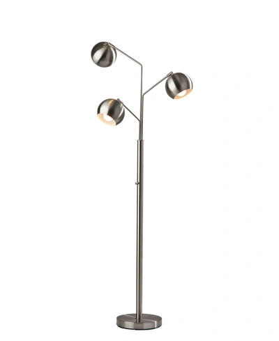 Shop Adesso Emerson Tree Lamp In Steel