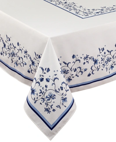 Shop Portmeirion Blue Portofino 60" X 102" Tablecloth In Multi