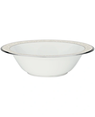 Noritake "silver Palace" Round Vegetable Bowl