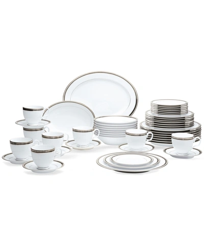 Noritake Austin Platinum 50-pc. Service For 8