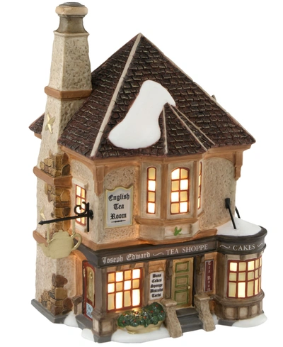 Department Five Dickens' Village Joseph Edward Tea Shoppe Collectible Figurine