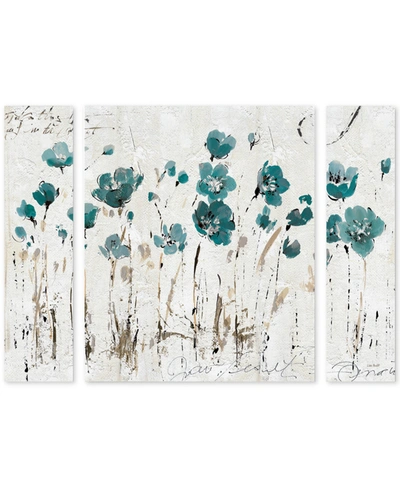 Trademark Global Lisa Audit 'abstract Balance Vi Blue' Multi Panel Art Set Large In No Color
