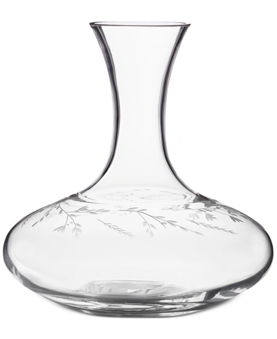 Shop Hotel Collection Classic Etched Floral Decanter, Created For Macy's
