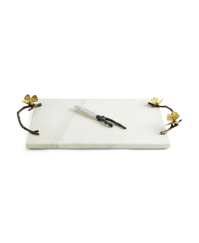 Michael Aram Butterfly Ginkgo Cheese Board With Knife
