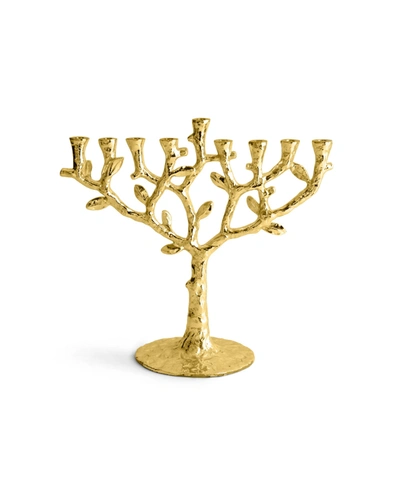 Shop Michael Aram Tree Of Life Menorah Gold