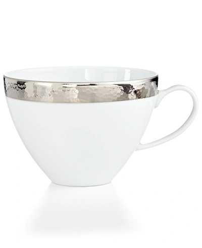 Michael Aram Silversmith Platinum-trim Porcelain Breakfast Cup