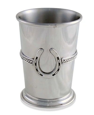 Shop Vagabond House Equestrian Julep Cup In Pewter