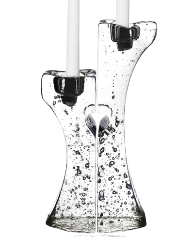 Kosta Boda Connect Candlestick Pair