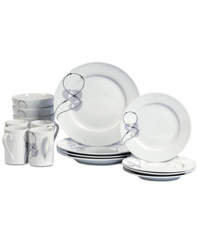 Tabletops Unlimited Jacqueline 16-pc. Dinnerware Set, Service For 4 In Multi Clr