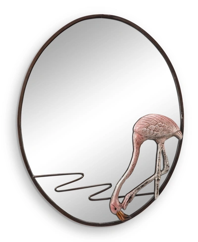 Shop Spi Home Flamingo Wall Mirror In Multi