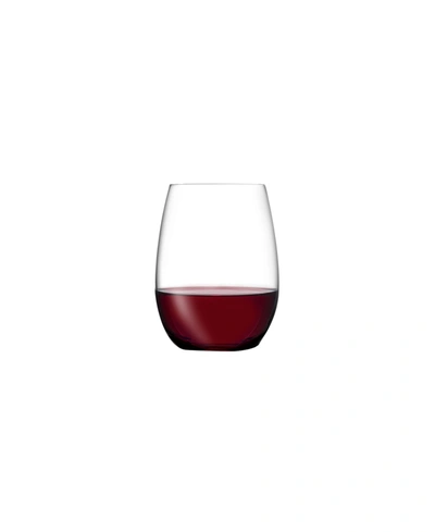 Shop Nude Glass Pure Bordeaux Glasses, Set Of 4 In No Color