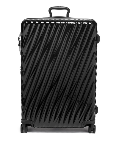 Shop Tumi 19 Degree Extended Trip Expandable 4 Wheel Packing Case In Black