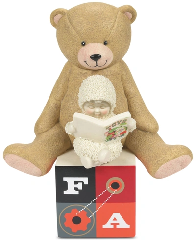 Department Five Snowbabies Cozy Fao Storytime Figurine In Cream