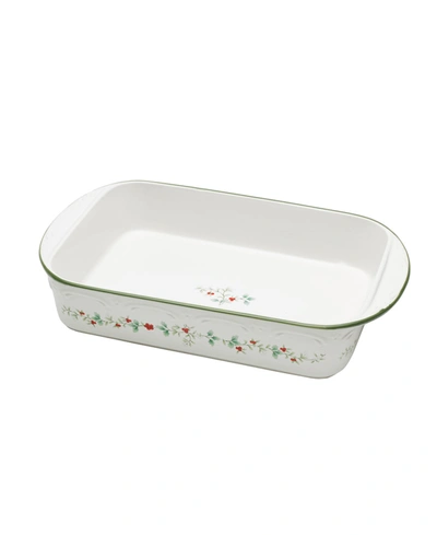 Shop Pfaltzgraff Winterberry Rectangular Baker In Assorted