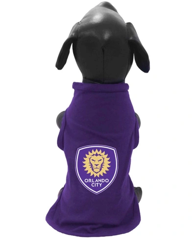 Shop All Star Dogs Purple Orlando City Sc Pet T-shirt