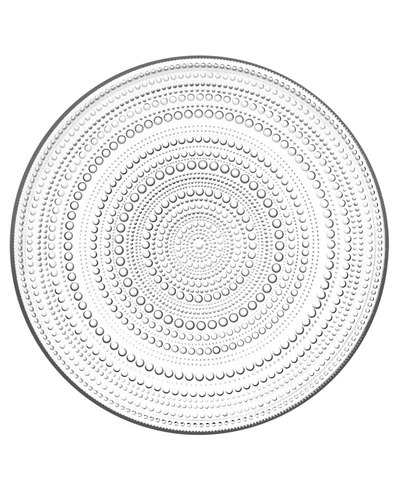 Shop Iittala Dinnerware, Kastehelmi Clear 12.25" Large Plate