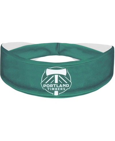 Shop Vertical Athletics Green Portland Timbers Primary Logo Cooling Headband