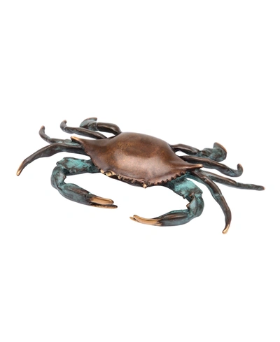 Shop Spi Home Bluepoint Crab Sculpture In Multi