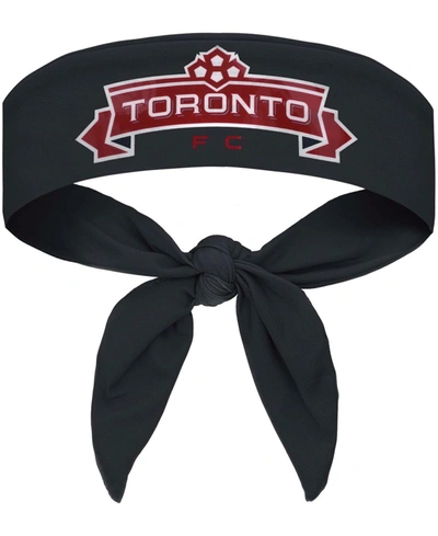 Vertical Athletics Gray Toronto Fc Tie-back Headband In Gray