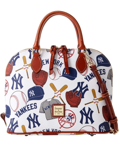 Shop Dooney & Bourke Multi New York Yankees Game Day Zip Zip Satchel