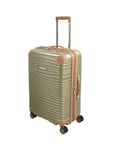 Shop London Fog Closeout!  Chelsea 25" Hardside Spinner Suitcase In Champagne