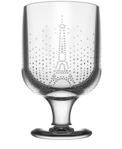 Shop La Rochere Parisienne 9 Ounce Stemmed Wine Glass, Set Of 4 In Clear