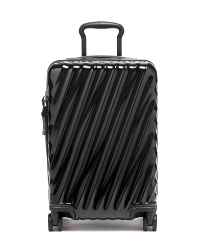 Tumi 19 Degree International Expandable 4 Wheel Carry On Suitcase In Black