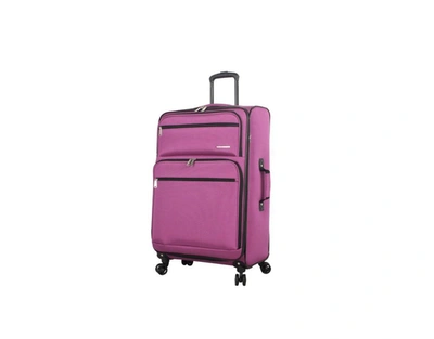 Shop Steve Madden Lightning 26" Expandable Check-in Spinner, Created For Macy's In Purple