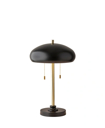Shop Adesso Cap Table Lamp In Black