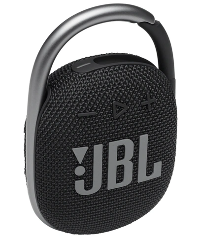 Shop Jbl Clip 4 Waterproof Bluetooth Speaker In Black