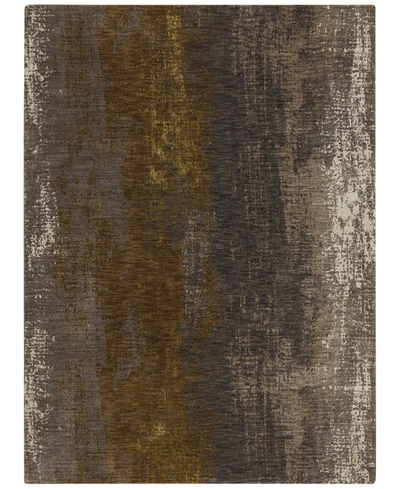 Shop Karastan Enigma Aura Desert 9'6" X 12'11" Area Rug In Smokey Gray