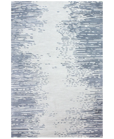 Shop Bb Rugs Closeout! Downtown Hg359 2'6" X 8' Runner Area Rug In Silver