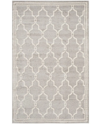 Shop Safavieh Amherst Amt414 Light Gray And Ivory 5' X 8' Outdoor Area Rug In No Color