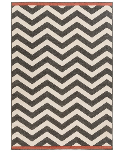 Surya Livabliss Alfresco Alf-9646 Black 3' X 5'6" Area Rug, Indoor/outdoor In Black