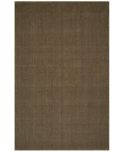 Macy's Fine Rug Gallery Monaco Sisal Mc300 3'6" X 5'6" Area Rug In Woodson Fudge