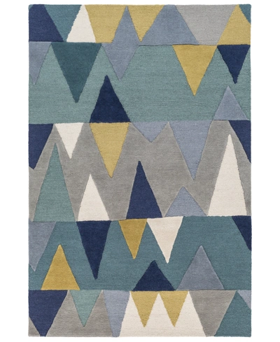 Surya Kennedy Kdy-3012 Bright Blue 2' X 3' Area Rug In Bright Blue