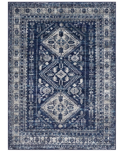 Abbie & Allie Rugs Monte Carlo Mnc-2315 5'3" X 7'3" Area Rug In Navy