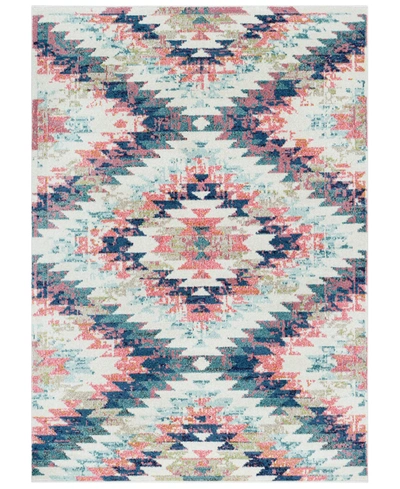 Surya Anika Ani-1027 White 3'11" X 5'7" Area Rug In Blue