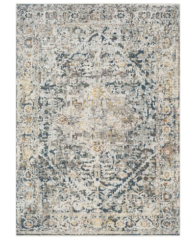Surya Presidential Pdt-2300 Pale Blue 3'3" X 5' Area Rug In Pale Blue