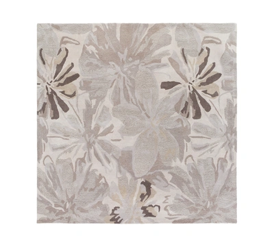 Surya Athena Ath-5135 Taupe 4' Square Area Rug In Taupe