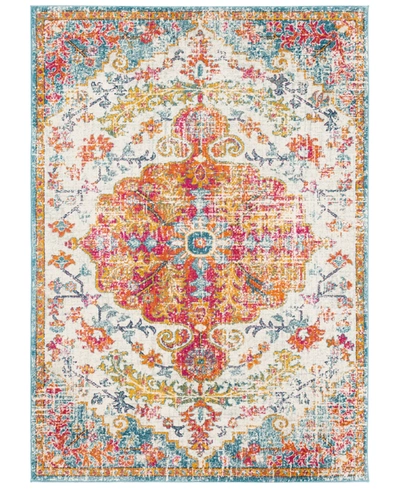 Surya Harput Hap-1067 Beige 5'3" X 7'3" Area Rug In Orange