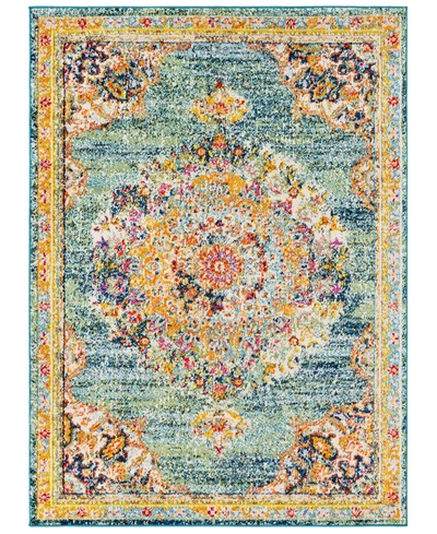 Shop Abbie & Allie Rugs Rugs Morocco Mrc-2320 5'3" X 7'3" Area Rug In Teal